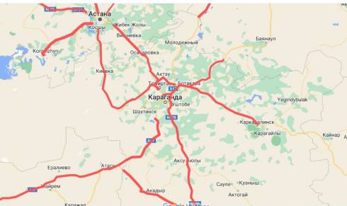 В Карагандинской области закрыты 26 участков трасс