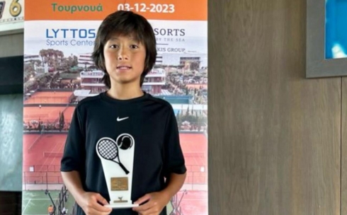 Юный карагандинец одержал победу в Международном турнире по теннису