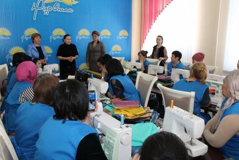 В Караганде проводятся бесплатные мастер-классы от директора Дома авторского дизайна «Алтын Орда»