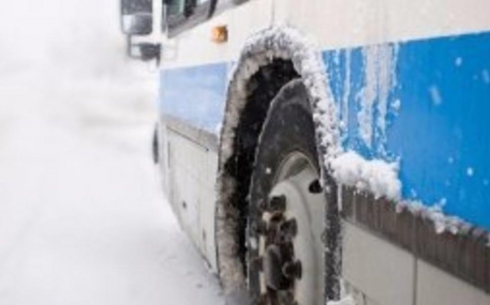 В Караганде сильные морозы не сказываются на работе автопарков и служб такси