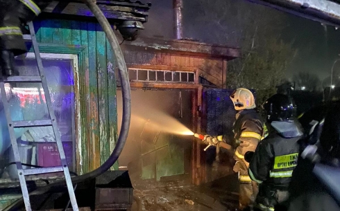 Три крупных пожара в Карагандинской области случились за выходные