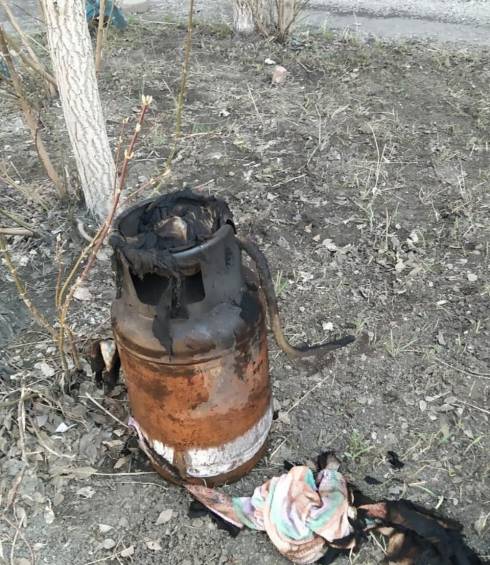 Из-за утечки газа, в Сарани произошёл пожар в многоэтажном доме