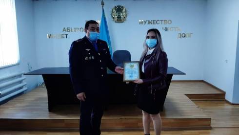 В Шахтинске наградили волонтёров, помогающих полиции