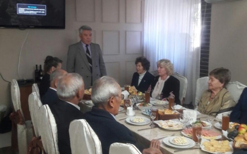 Советом ветеранов города Караганды организован праздничный обед в честь Дня пожилых людей