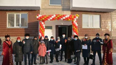 В селе Доскей Карагандинской области 39 семей получили долгожданные квартиры