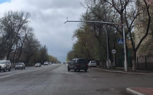 Куда пропал светофор с перекрёстка Сатпаева-Гоголя?