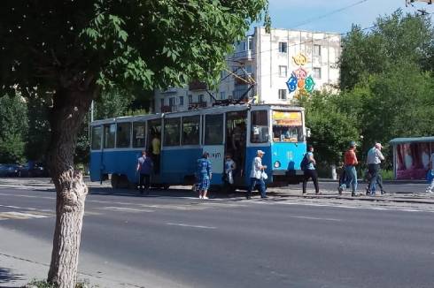 Самый популярный вид транспорта в Темиртау - трамвай
