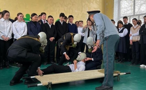 Месячник гражданской обороны проведен в Карагандинской области