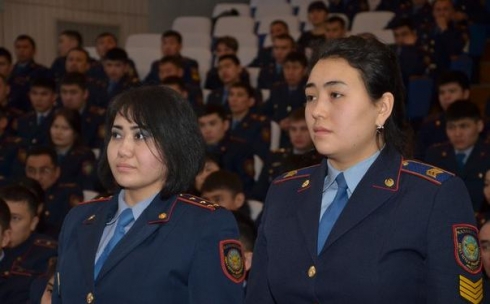 72 будущих офицеров пополнили ряды карагандинской полиции