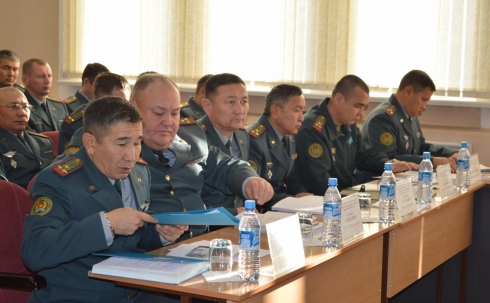 В региональном командовании «Астана» подвели итоги деятельности войск за 2019 учебный год