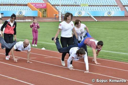 В Караганде прошел День спортивной семьи