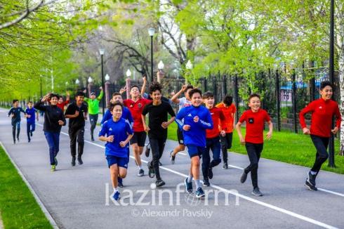 День спорта отмечают в Казахстане