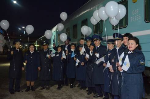 Запущен новый поезд сообщением «Караганды-Жезказган»
