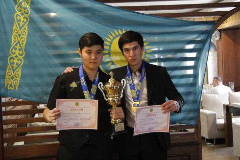Победителями  Чемпионата РК по свободной пирамиде среди парных команд стала пара из Караганды