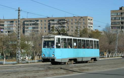 В Темиртау приостановили движение трамваев