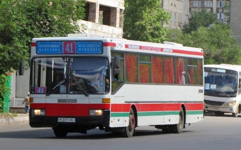 На автобусе №41 тяжело уехать из поселка Уштобе в Караганду