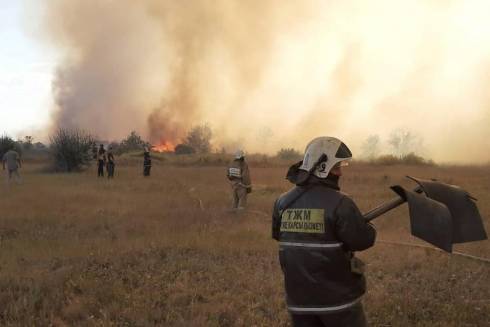 Более 700 дач сгорели в Темиртау