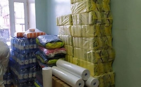 Карагандинский предприниматель оказал помощь провизорному госпиталю на 2 миллиона тенге