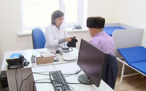 Новая поликлиника открылась в селе Тугискен