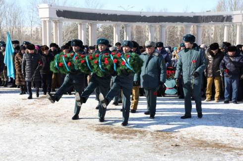 В Караганде прошло торжественное мероприятие ко Дню вывода советских войск из Афганистана