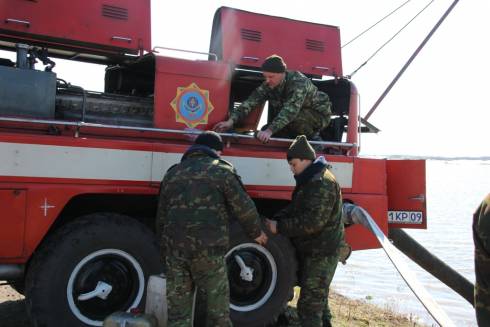 Департамент по ЧС Карагандинской области продолжает работу в усиленном режиме