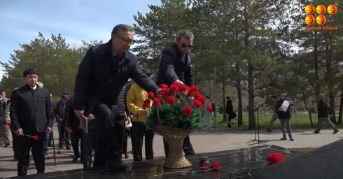В Караганде прошло торжественное мероприятие, посвященное 38-ой годовщине трагедии на Чернобыльской АЭС