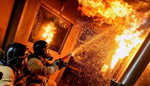 Мужчина заживо сгорел в своей квартире в Темиртау