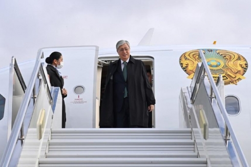 Президент РК прибыл с рабочей поездкой в Павлодарскую область