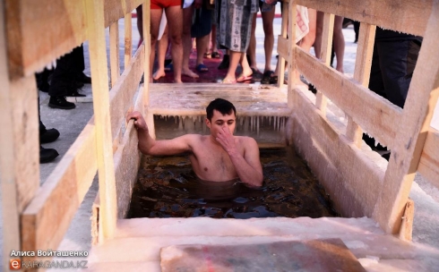 В Караганде определены места для купания в праздник Крещение Господне
