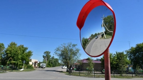 Сферические зеркала устанавливают в посёлке Осакаровка Карагандинской области