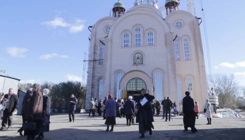 Митрополит Астанайский и Казахстанский освятил новый собор в Караганде