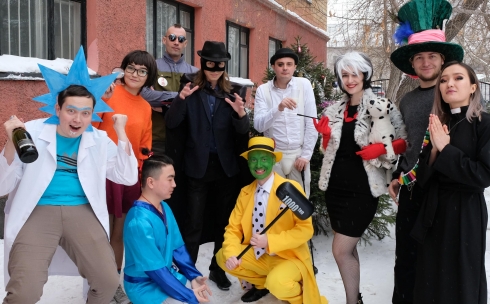 В карагандинском киноклубе «eTV» отметили Новый год