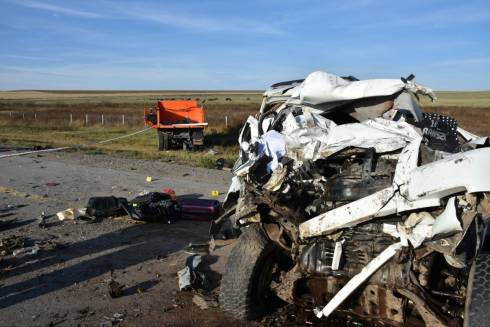 Пять человек погибли в страшной аварии на трассе Караганда - Астана