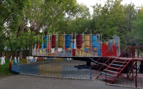 1 июня детские аттракционы в Центральном парке Караганды работать не будут