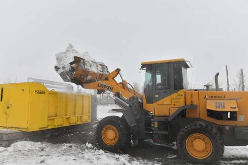 Новая техника для борьбы со снегом появилась в Темиртау