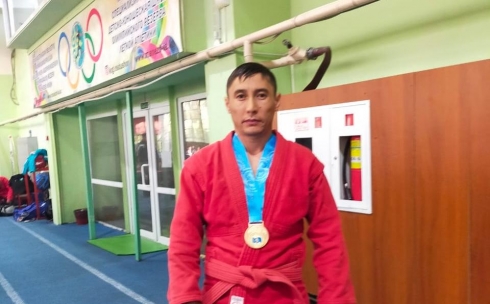 Карагандинский гвардеец стал победителем в чемпионате Казахстана по самбо