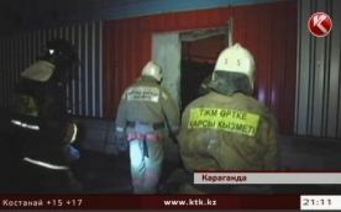 Из-за едкого дыма от пожара в «Строймарте» вчера были остановлены строительные работы  в районе бывшей Бесобы