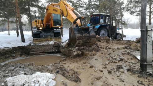 В Караганде водопроводная авария оставила без воды некоторые районы города 
