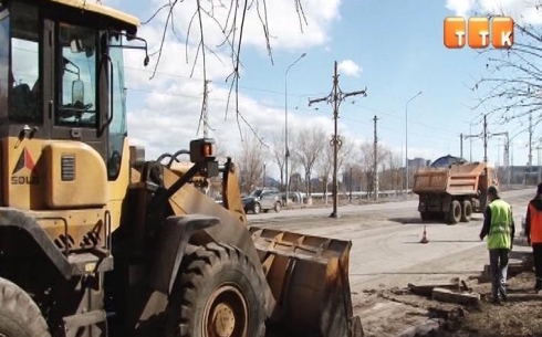 В Темиртау приступили к ремонту дорог
