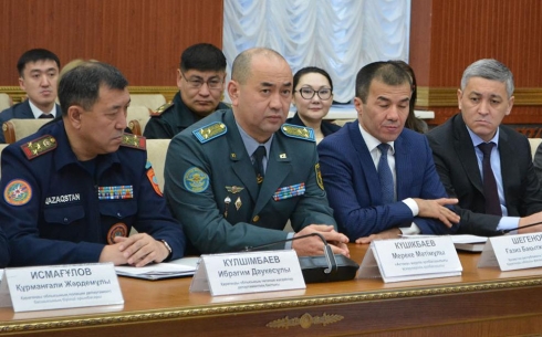 В Караганде представили командующего войсками Регионального командования «Астана»