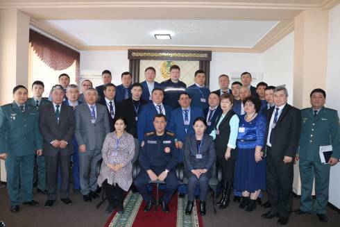 В ДЧС Карагандинской области продолжаются учебно-методические сборы с акимами сельских округов