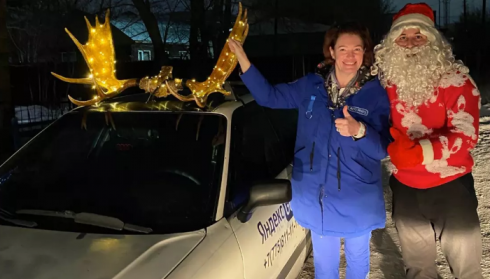 Волшебство на дорогах: таксист из Караганды удивил пассажиров в Новый год