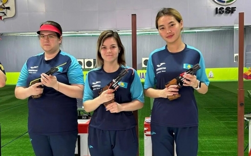 Спортсменка из Темиртау стала бронзовым призером Кубка мира по пулевой стрельбе