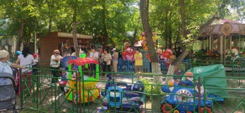 Как в Центральном парке Караганды отмечают День защиты детей