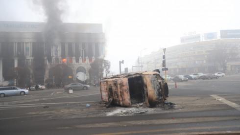 Названо число погибших в ходе массовых беспорядков в Казахстане