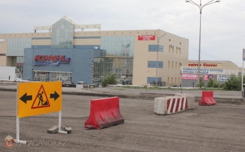 В Караганде открытие участка дороги на улице Гоголя отложили на несколько дней