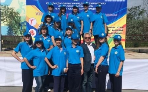 Сборная Караганды завоевала первое общекомандное место на областной женской Спартакиаде