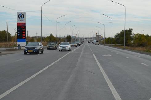 На 15-й автомагистрали в Караганде завершились все преобразования