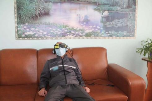 Карагандинские осужденные снимают стресс с помощью специального оборудования