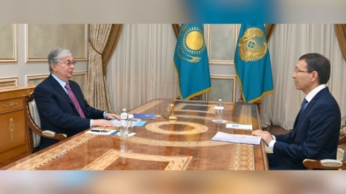 Президент Токаев принял главу ЦИК Абдирова